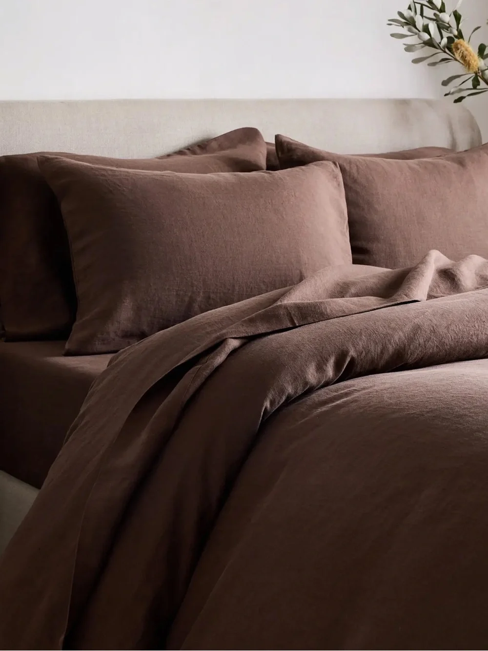 Quince European Linen Duvet Cover